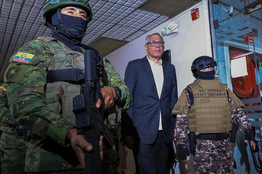 jorge_glas_ecuador El exvicepresidente correísta Jorge Glas, condenado a 13 años de cárcel por peculado en Ecuador