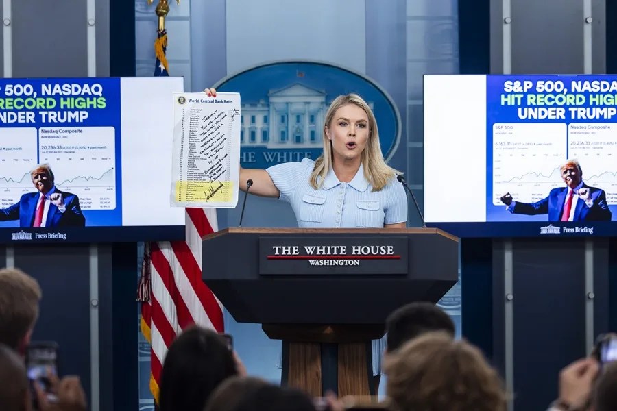 karoline_leavitt_eeuu La Casa Blanca insiste en que Estados Unidos sigue en contacto con Irán