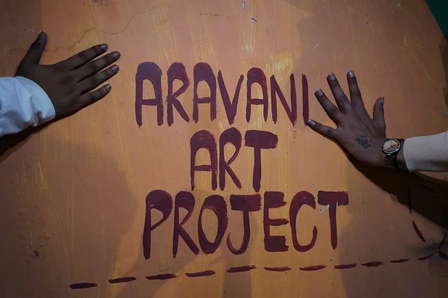 mural-lgtbi-india El Aravani Art Project, un colectivo indio de mujeres trans y personas no binarias, transforma espacios públicos con murales.