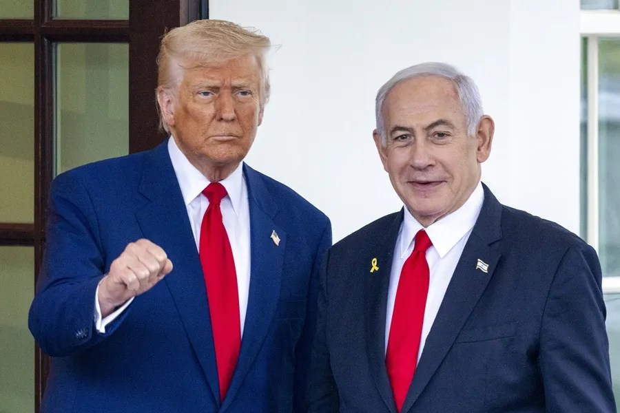 netanyahu-trump El presidente de Estados Unidos, Donald Trump (i), y el primer ministro israelí, Benajmín Netanyahu (d).