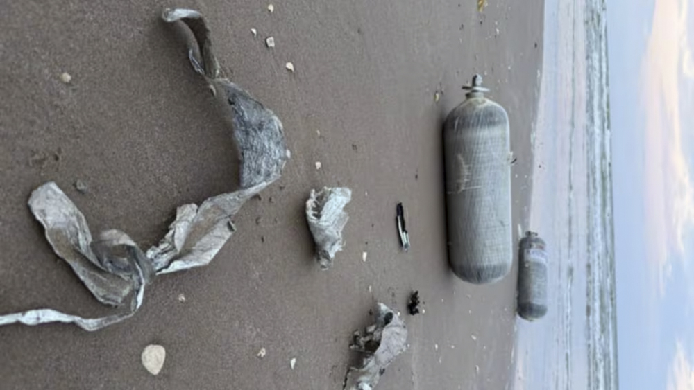 restos-del-cohete-starship-en-playa-de-tamaulipas Tamaulipas pedirá investigación federal por caída de restos de cohete Starship en playas - restos-del-cohete-starship-en-playa-de-tamaulipas