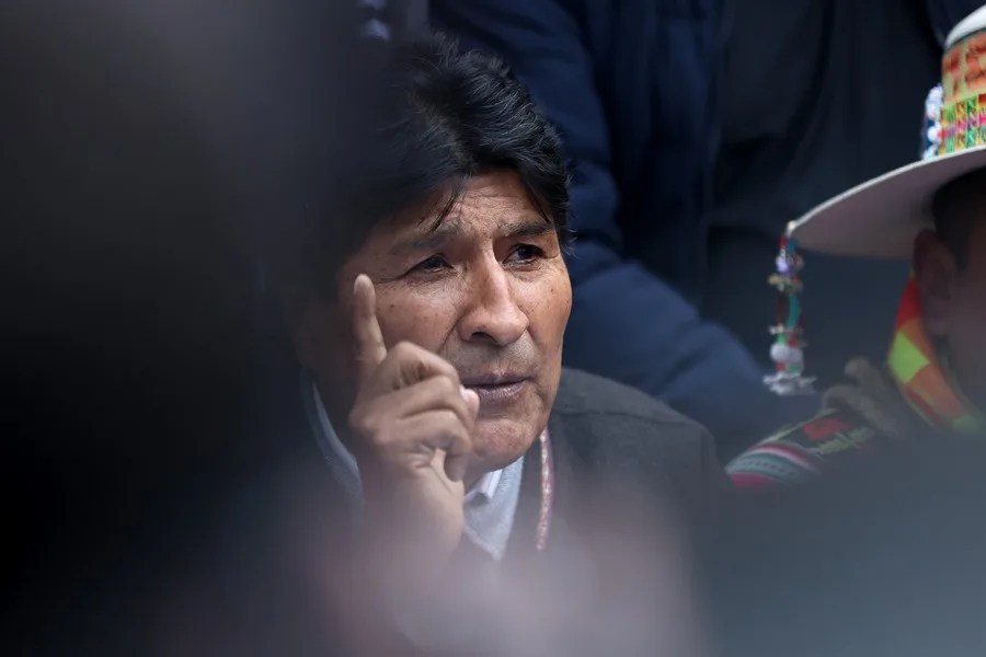 evo-morales2 Evo Morales acusa a EE.UU. de haber definido el escenario electoral en Bolivia