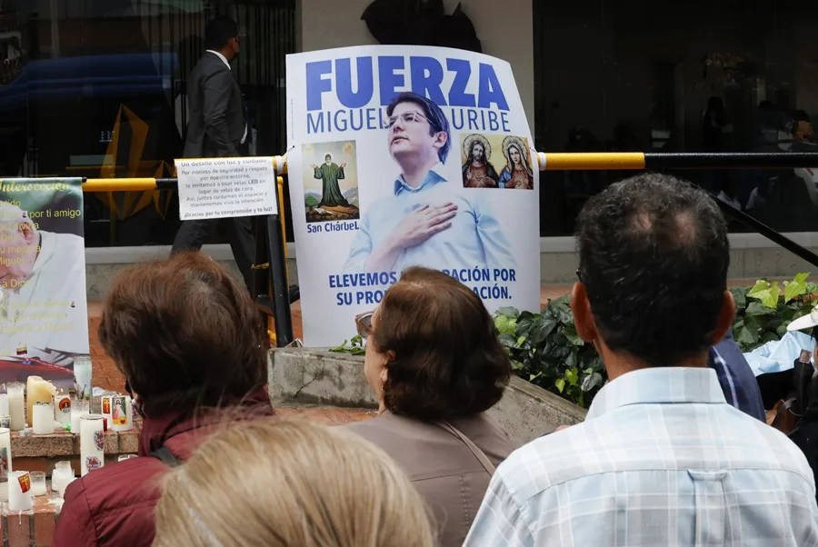 miguel-uribe3 Un mes después del atentado al senador Miguel Uribe Turbay, Colombia mantiene la fe y rechaza la violencia